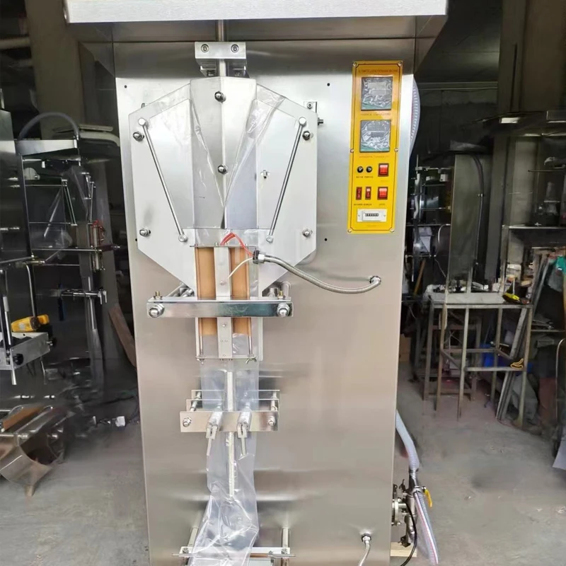 Pouch Beverage Packing Machine, Automatic Liquid Filling Sealer for Water Juice Sachet Making