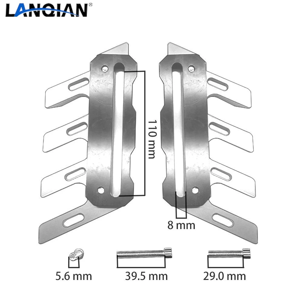 لسوزوكي GSR 750 600 400 GSR400 GSR600 GSR750 دراجة نارية الجبهة شوكة حامي الحاجز الحرس اكسسوارات واقيات الطين سقوط حماية