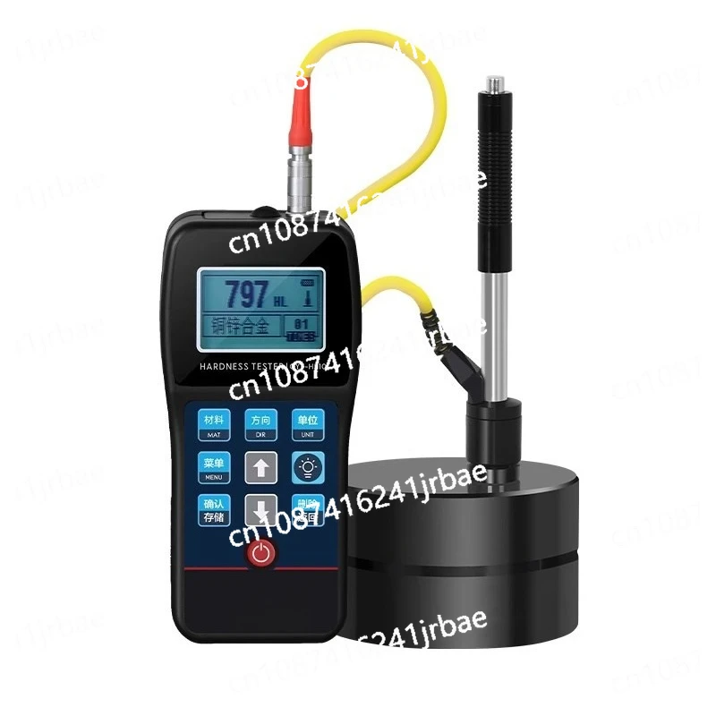 

Hardness Tester Portable Rebound Meter Durometer HL、HB、HRB、HRC、HRA、HV、HS for Metal Steel Without Standard Block