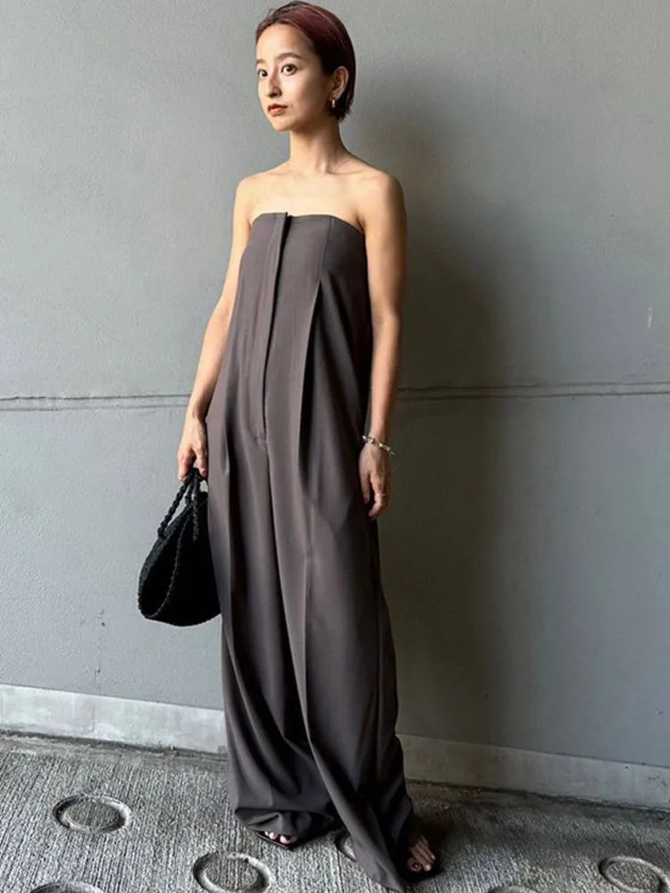 

Сегодняшние летние новые простые цельные брюки с прямыми штанинами, женские длинные брюки с высокой талией, широкие брюки для поездок на работу