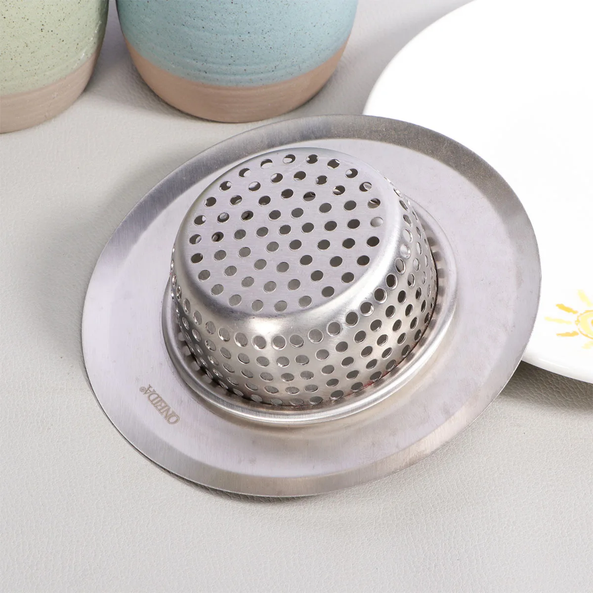 

Stainless Steel Sink Strainer Anti-Clogging Kitchen Drain Filter for Bathroom Floor Sewer Sink Strainer Bathroom