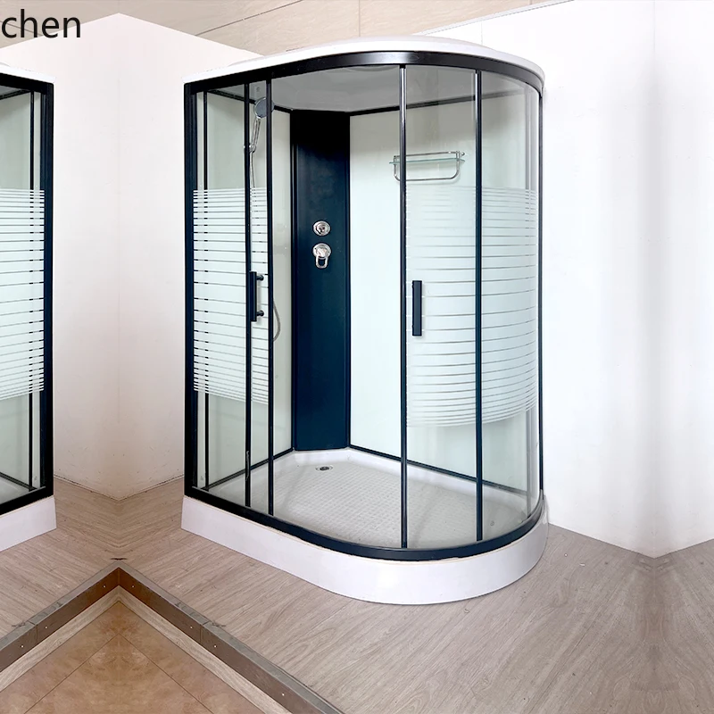

ZML integrated bathroom, shower room Household integrated toilet Steam dry and wet separation partition Bath room