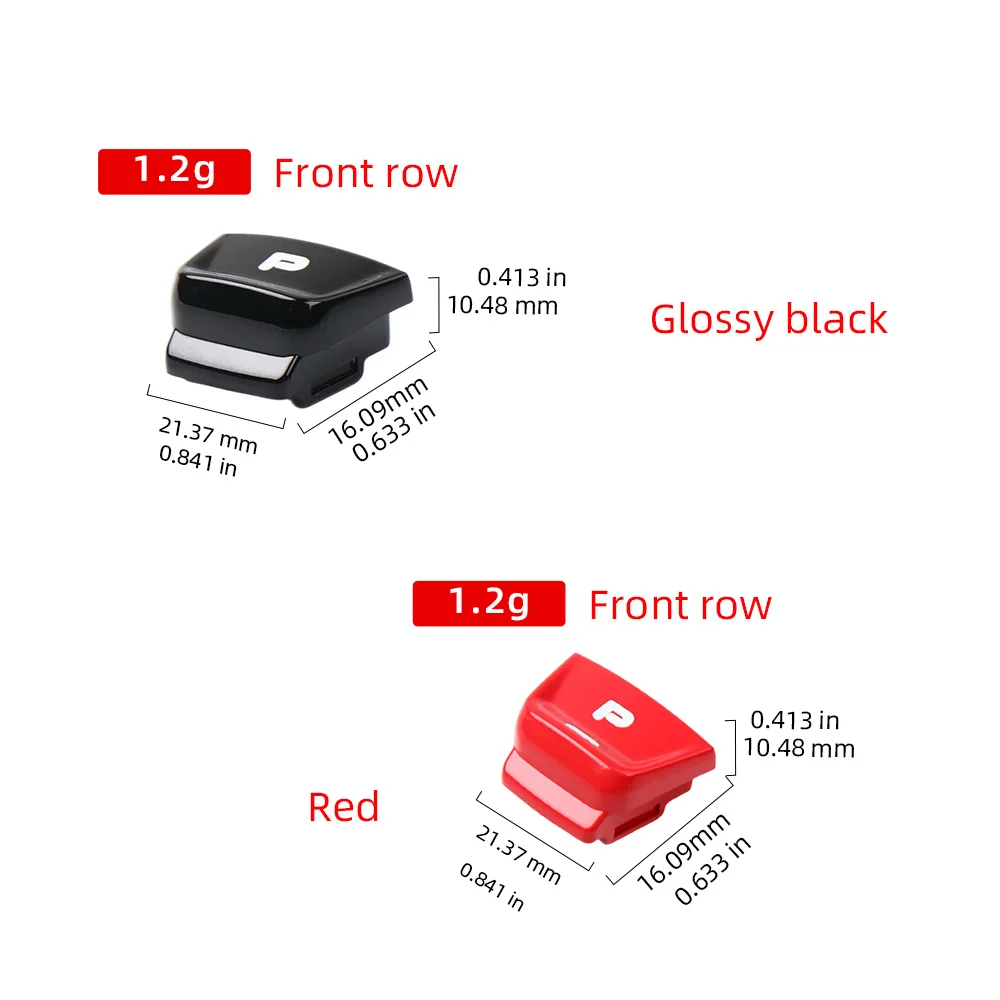 

971927225D-1 971927225D-2 Автомобильный рычаг переключения передач Auto P Кнопка парковки Фортепиано Черный Красный Для Cayenne 2018-2024