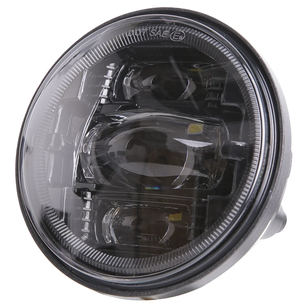 Road King Custom Motorcycle Fog Light Set for Harley Ddavidson DOT Approval Led Passing Light