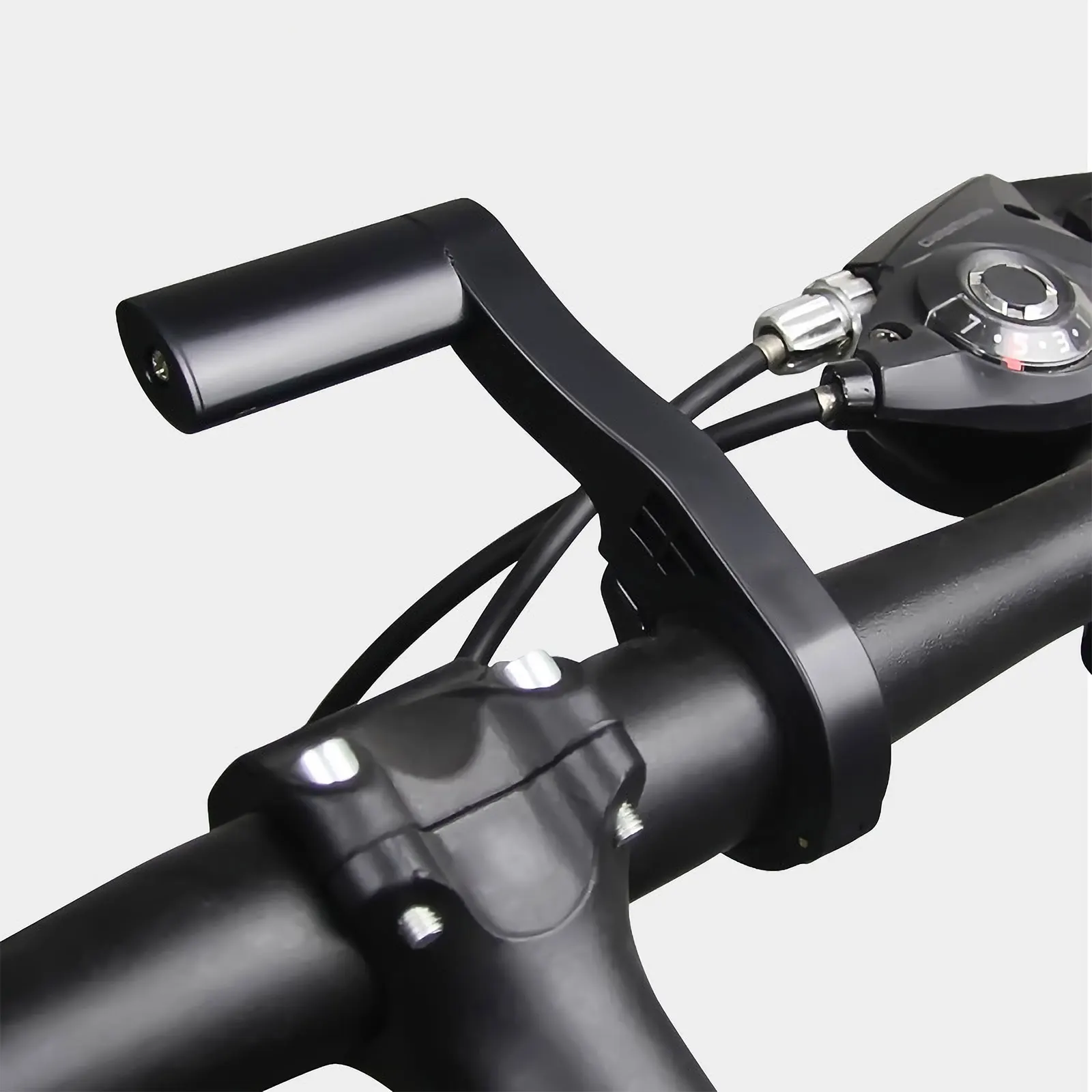 

Bike Stopwatch Handlebar Extender 31.8mm Durable Extension Stand Stopwatch Holder for Road Mountain Bike Lamp Extension
