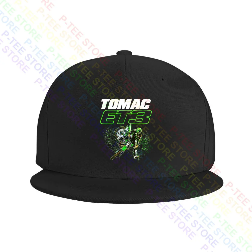 

Eli Tomac Et3 Motocross Baseball Cap Snapback Caps Knitted Bucket Hat