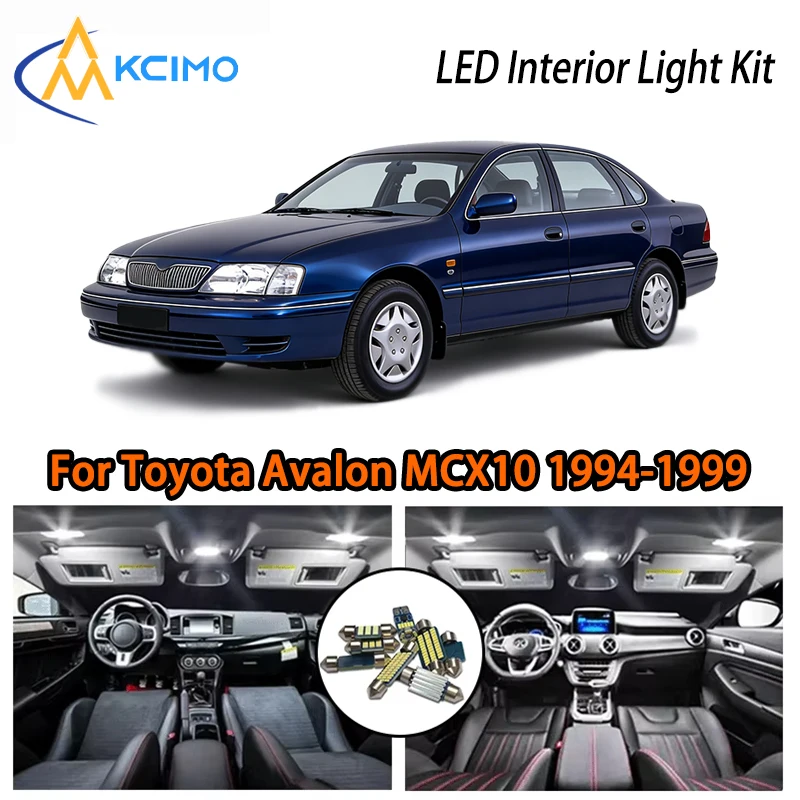 

KCIMO For Toyota Avalon MCX10 1994-1999 Premium LED Interior Kit - 2 Colors , Quick Installation, Long-Lasting