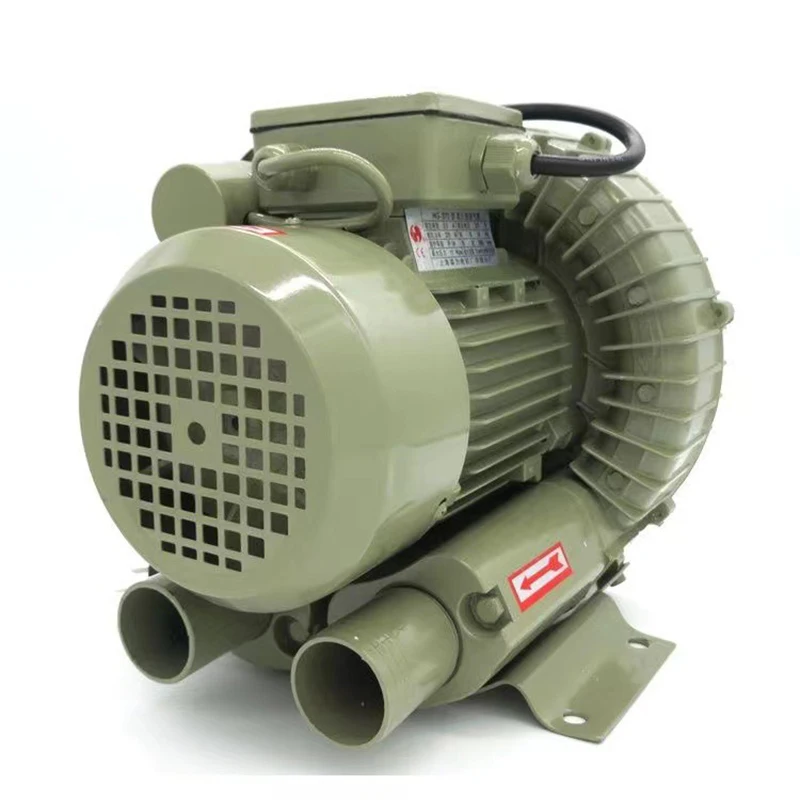 HG-750 vortex air pump high pressure blower fish pond oxygenation ventilation industrial automation printing