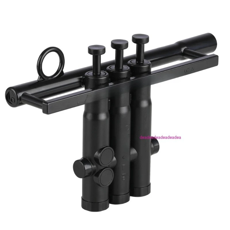 Portable Standard Trumpet Valves Embouchure Training Instrument Trumpet Finger Practice Device for Student Beginner