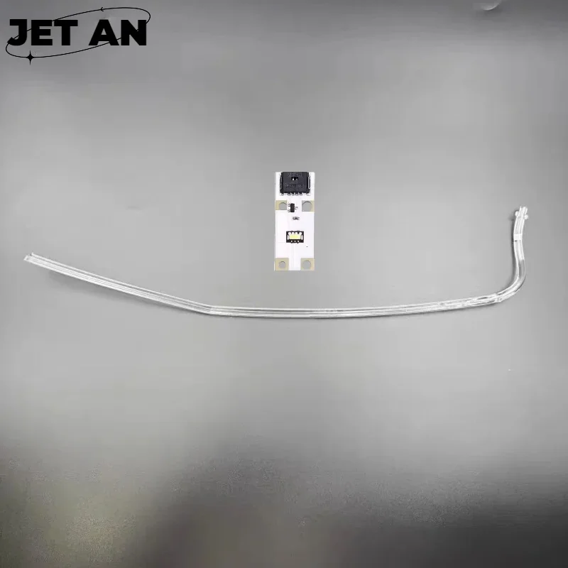 Para VW Skoda Octavia 2015 2016 2017 faros de coche Chips de tubo DRL guía de luz acrílica tira de luz DRL placa