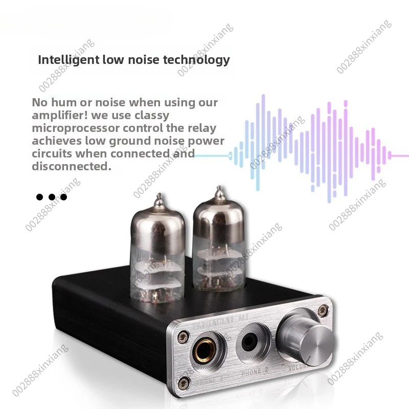 Headphone Power Amplifier, Portable USB External Sound Card,Tube Bile Amplifier for M1 Fever HiFi Class