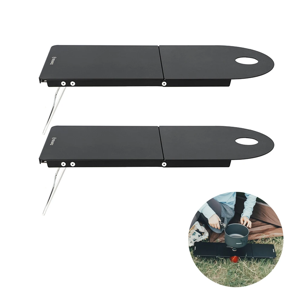 Fire-Maple Petrel Ultralight Tafel Draagbaar Opvouwbaar Aluminium Bureau voor Solo Wandelen Kamperen Reizen Gasbrander Rektafel 191g