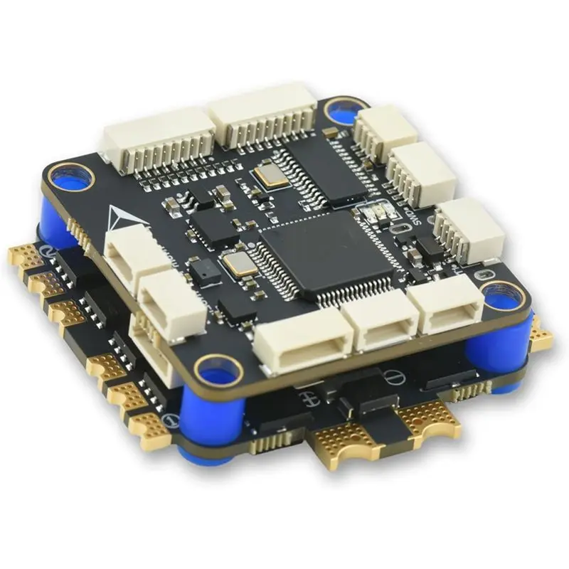 B04B-H743 60A 8 Bit ESC 30X30 Stack Flight Controller Supports 2-6S Lipo,O3 Dual BEC, For INAV,FPV Racing Drones