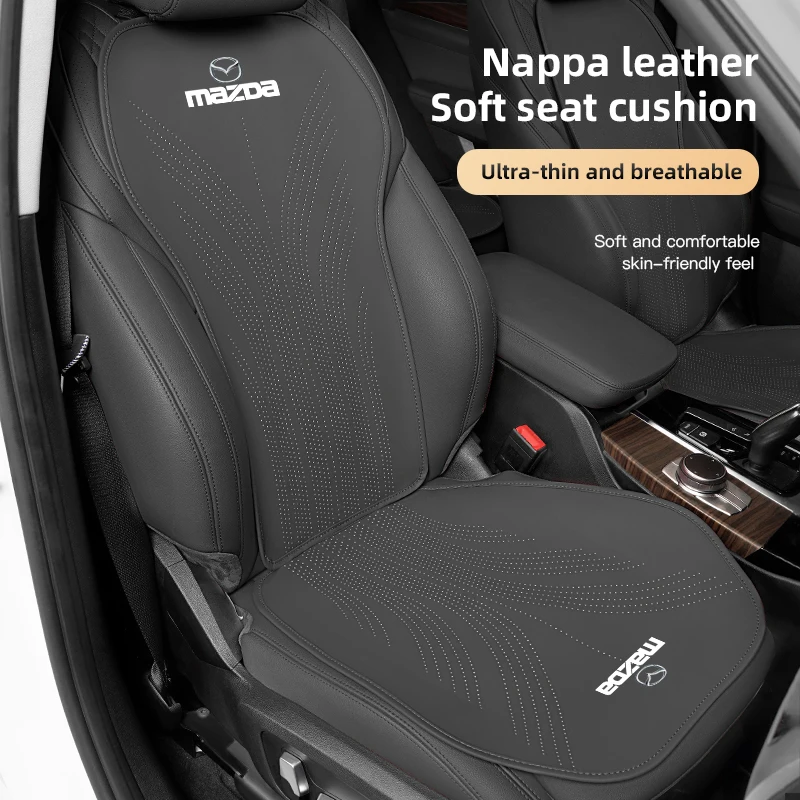 

Car Rear Front Seat Cover Anti-slip Pad Protect Mat Ice Silk Cushion For Mazda 2 6 3 CX5 CX80 CX70 CX90 MX30 CX60 CX50 CX30 BT50