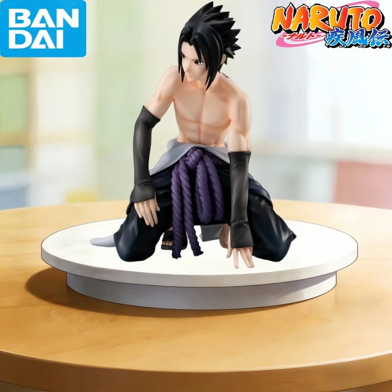 Figura coleccionable de Uchiha Sasuke de tamaño real de Bandai Megahouse Mh Gem, inspirada en el anime Naruto Shippuden, para fanáticos del anime y coleccionistas.