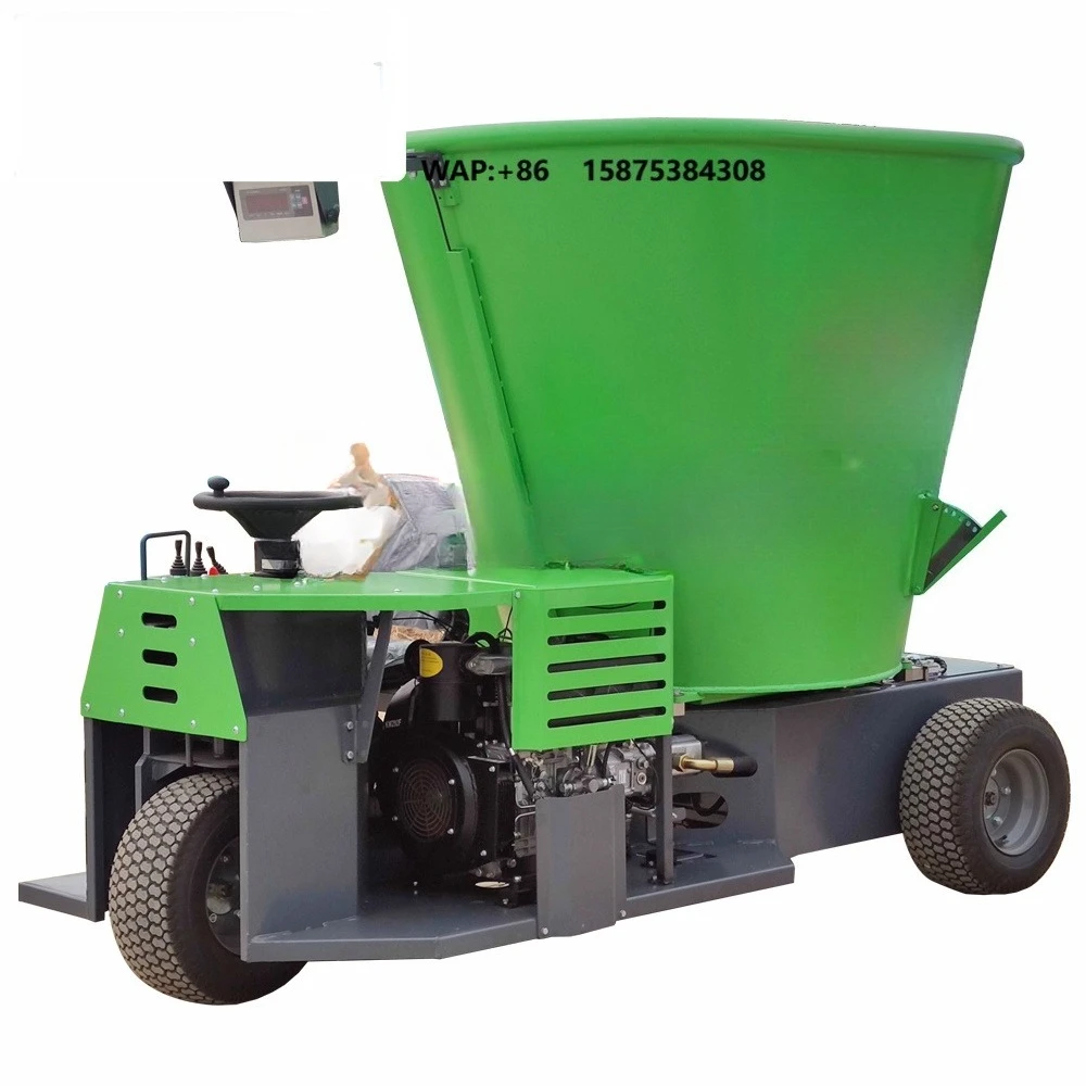 Self-propelled Hydraulic Drive Cattle Feed TMR Mixer