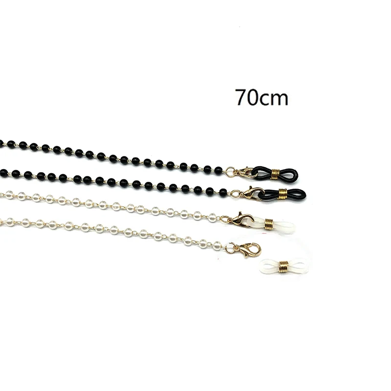 Women Gold Eyeglass Chains Sunglasses Reading Beaded Eyewears Cord Neck Rope New Accessories