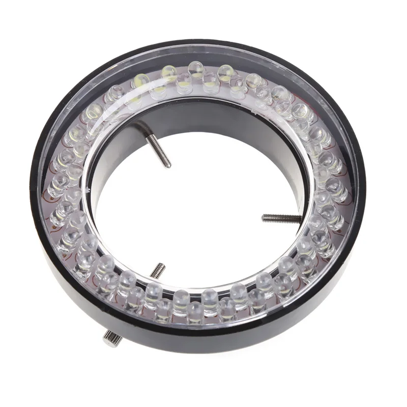 56 LED حلقة ضوء قابلة للتعديل لمصباح المنور لمجهر تكبير ستيريو انخفاض الشحن