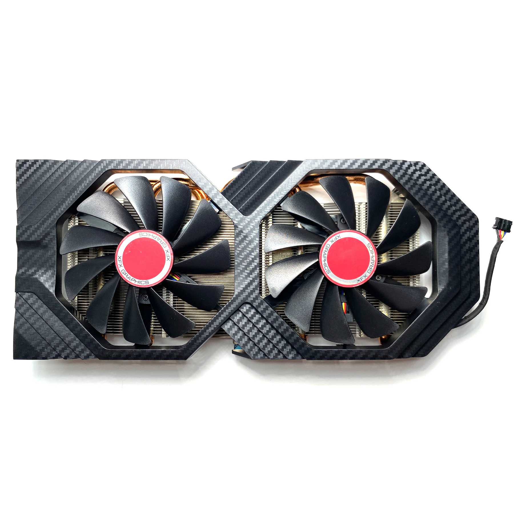 Imagem -06 - Substituição da Placa Gráfica Conjunto do Radiador do Ventilador Versão Black Wolf Radeon Xfx Rx580 588 590 8gb Novo