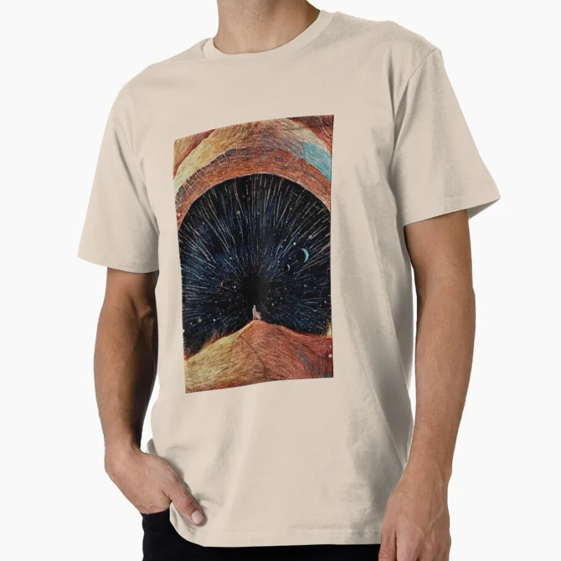 Arrakis 1104 Sandworm Vintage Spice Planet Sci fi Gift T shirt for man Large size Tops Retro Dune Graphic Print Clothes