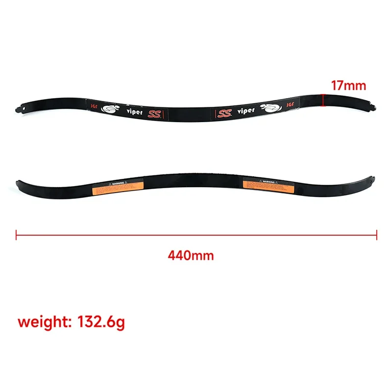 1pcs Archery Recurve Bow Limbs 60-70lbs Right/Left Hand handle for Outdoor Hunting Competitions  as Accessories for Crossbows