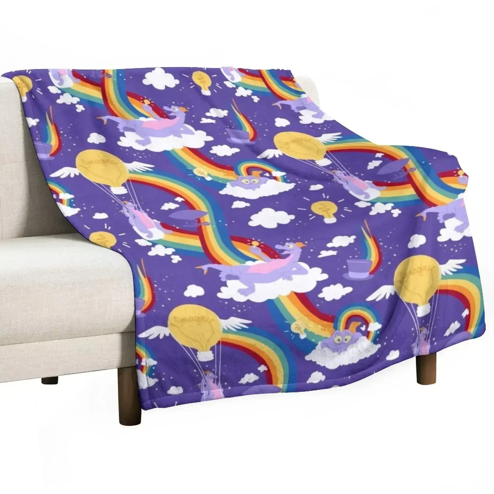 Journey Into Imagination - The Dreamport Throw Blanket Luxury For Baby wednesday cosplay anime Soft Weighted Blankets