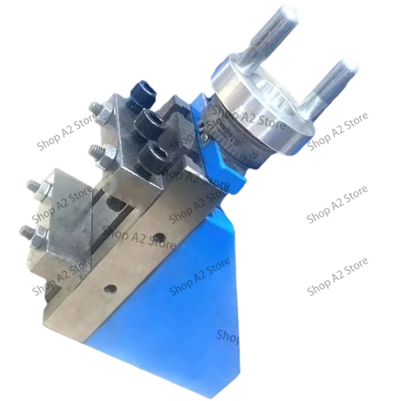 WM210V Vertical Slide Tool Holder, Metal Lathe Vertical Tool Post for Milling Attachment Replacement Accessories