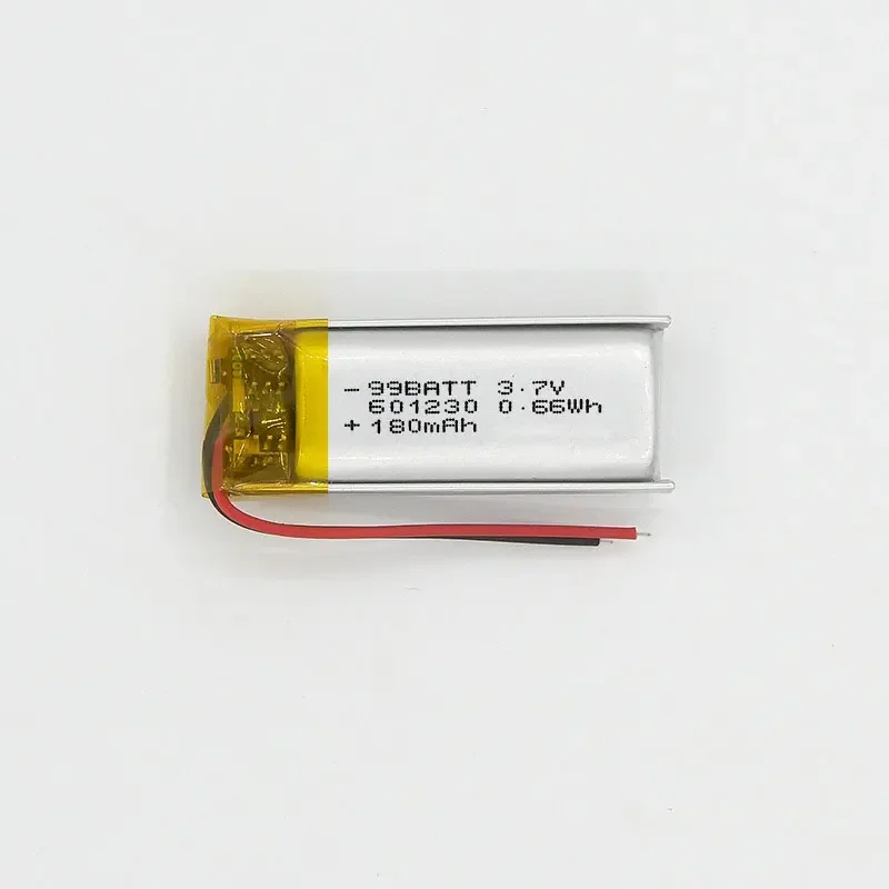 1-10szt 601230   180mAh bateria Lipo 3.7V polimerowe baterie litowo-jonowe do zestawu słuchawkowego Bluetooth Tws ręczny rejestrator z wentylatorem