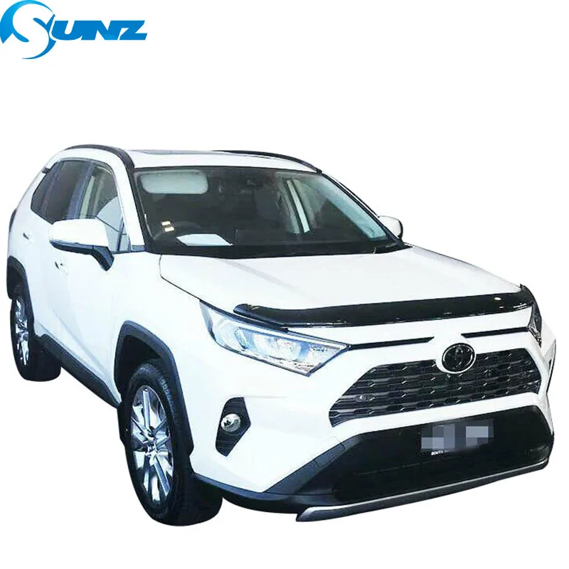 Protection de capot de voiture en acrylique pour Toyota, accessoires de déflecteur de capot, bouclier anti-insectes teinté, Rav4 XA50, 2019, 2020, 2021, 2022, 2023