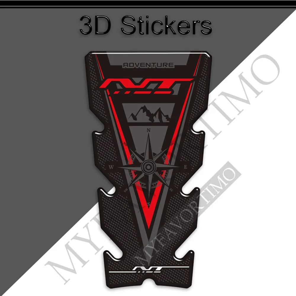 For Honda NT 650 700V 1000 1100 NT650 NT1100 Adventure Motorcycle Stickers Decals Protector Tank Pad Gas Fuel Oil Kit Knee