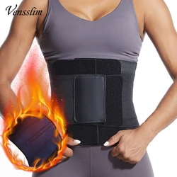 Vensslim Women Waist Trainer Body Shaper Slimming Belt Belly Reducing Sheath Shapewear Female Sauna Sweat Strap Corset Binder