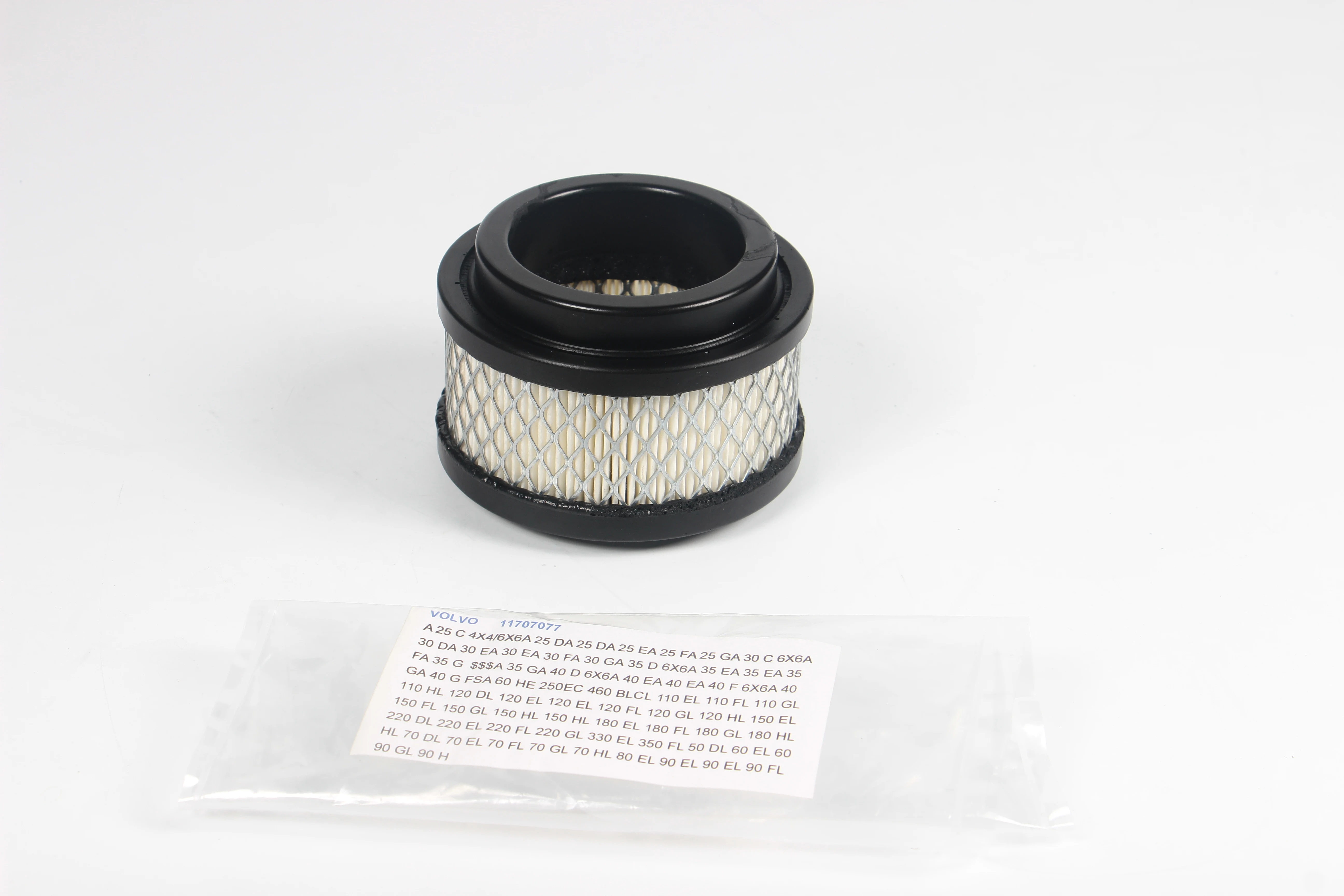 11707077 Construction Machinery Hydraulic Oil Suction Filter Excavator Replaceable Accessories Air Filter view 4