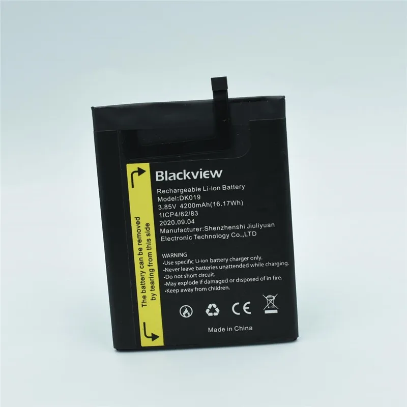 

Mobile phone battery for Blackview DK019 battery 4200mAh High capacity Long standby time for Blackview A80 battery