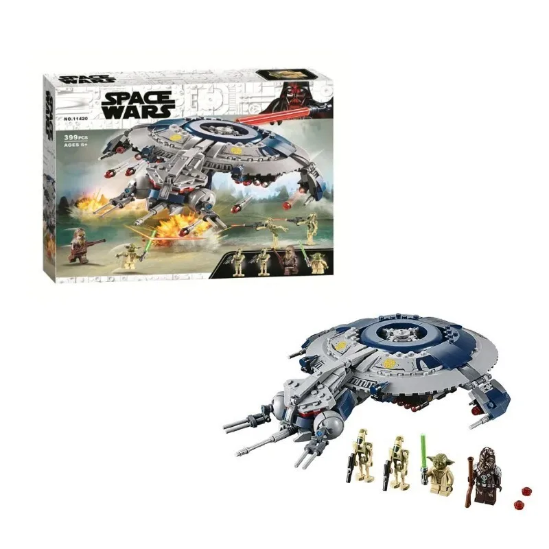 Droid Gunship Building Blocks mattoni Space Wars compatibile 75233 Fighter Set giocattoli per bambini regali di compleanno