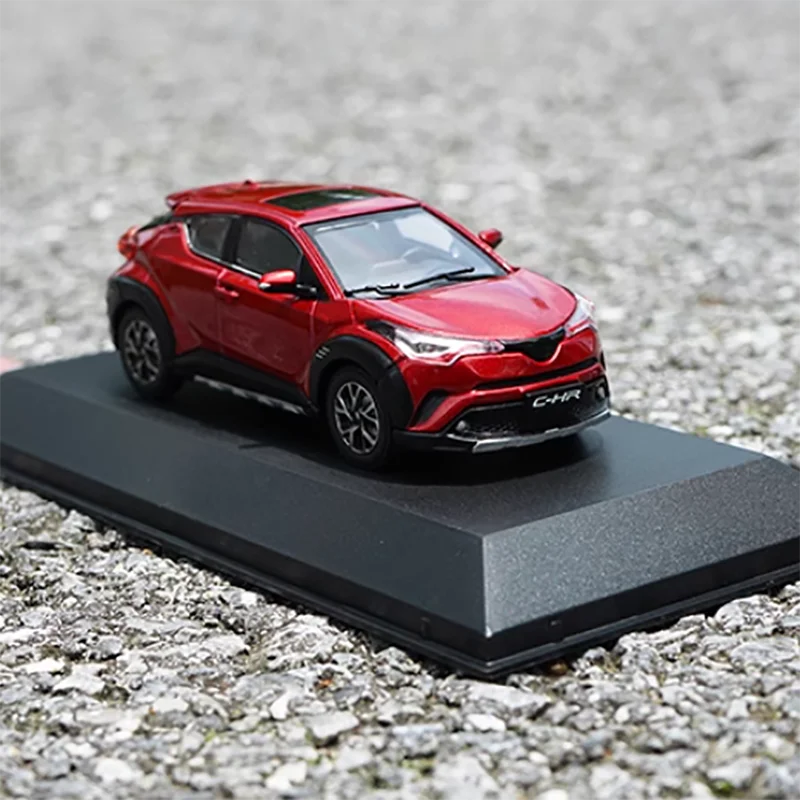 Diecast 1:43 Scale C-HR Alloy Vehicle Model Finished Simulation Collection Decoration Gift Toys Display