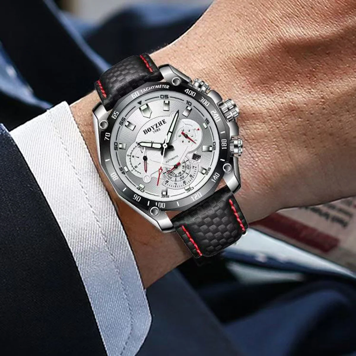 

BOYZHE men's watches: Fully automatic mechanical watches, multi-functional men's watches, luminous mechanical watches, men's wat