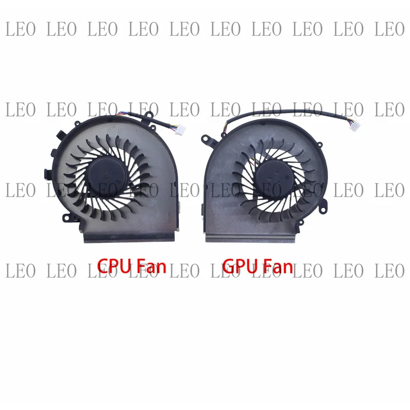 MY CPU GPU Cooling Fan For MSI GE62VR GL62VR GP62VR GL62M GV62 GP62MVR 4 Pin L+R