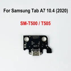 Cabo flexível de carregamento para samsung galaxy tab a7 10.4 (2020) SM-T500/t505 usb porto de carga jack dock conector placa de carregamento cabo flexível