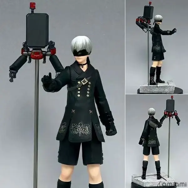 24CM NieR : Automata Ver1.1a 2B 9S Action Figure Toys Model Gift