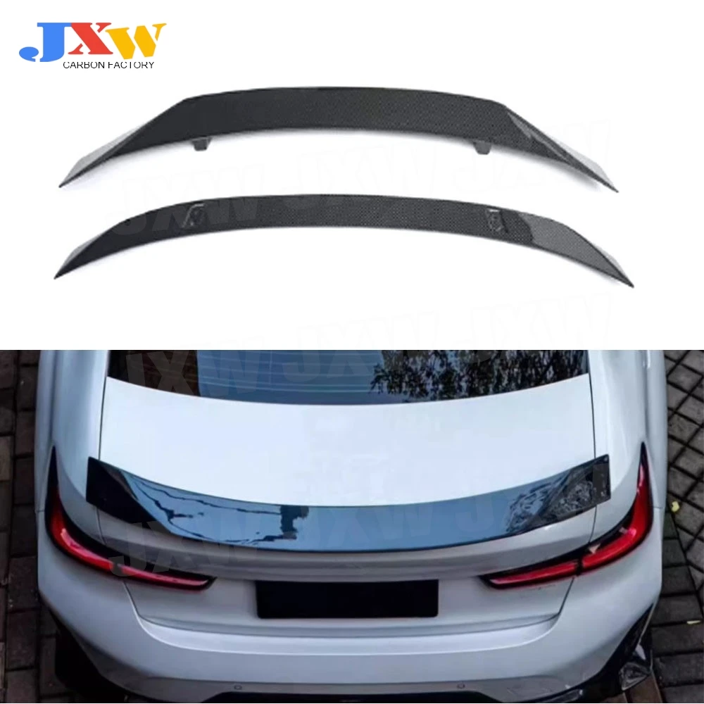 

Dry Carbon Fiber Rear Boot Spoiler Trunk Trim Wings for BMW G20 CMST Sport 2023+ C Style Body Kits Lid Spoiler Wing Car Tailgate