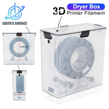 3D Printer Parts Filament Dryer Box Airtight And Moisture-Resistant Real-Time Monitoring f
