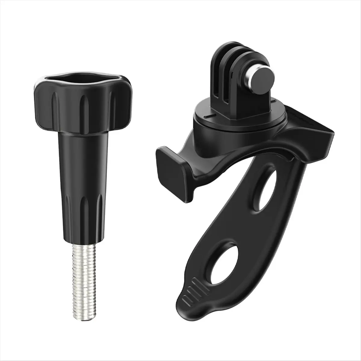 Super Sale Action Camera Mount Adjustable Mini Flexible Bracket for DJI Action 5 Pro Gopro 13 Insta360 Go 3S Accessories Black