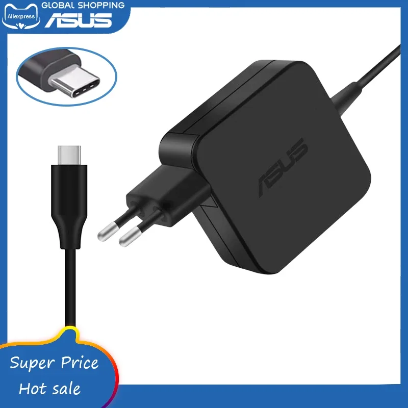 20V 3.25A 65W USB-C AC Adapter Laptop Charger   ZenBook 14 UX425JA UX435EA UX435EG UM425IA UX393JA Type-C Notebook