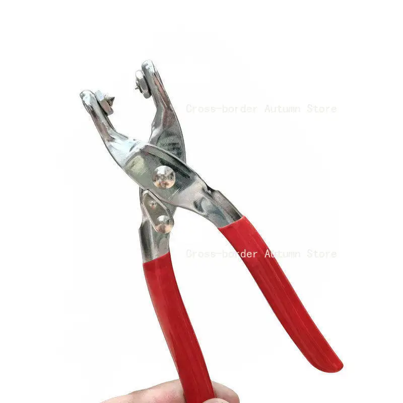 Badminton Racket Grommet Flaring Tool Cold Press Pliers Double Hole Expander Racket Tube Repair Clamp