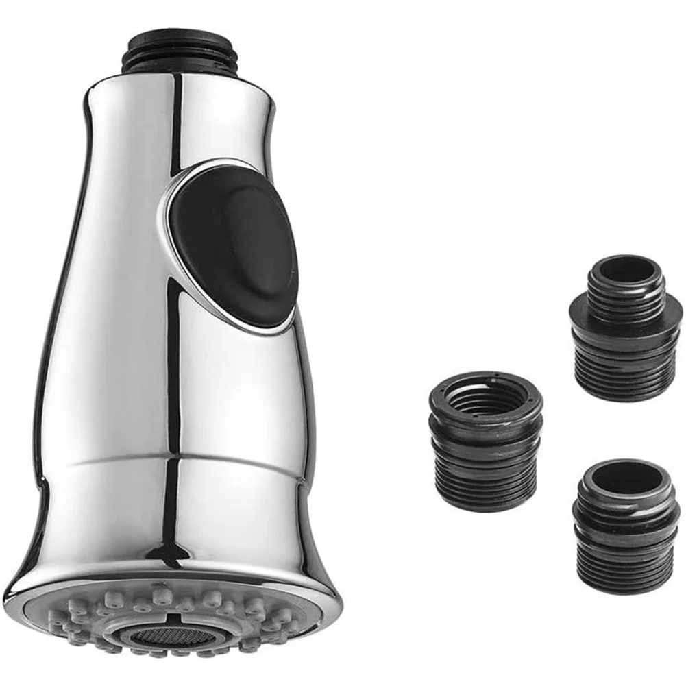 

Смеситель для кухни с выдвижным распылителем, 3 адаптера, 2 режима распыления, корпус из АБС-пластика для легкой очистки кухонной раковины, 1 шт.