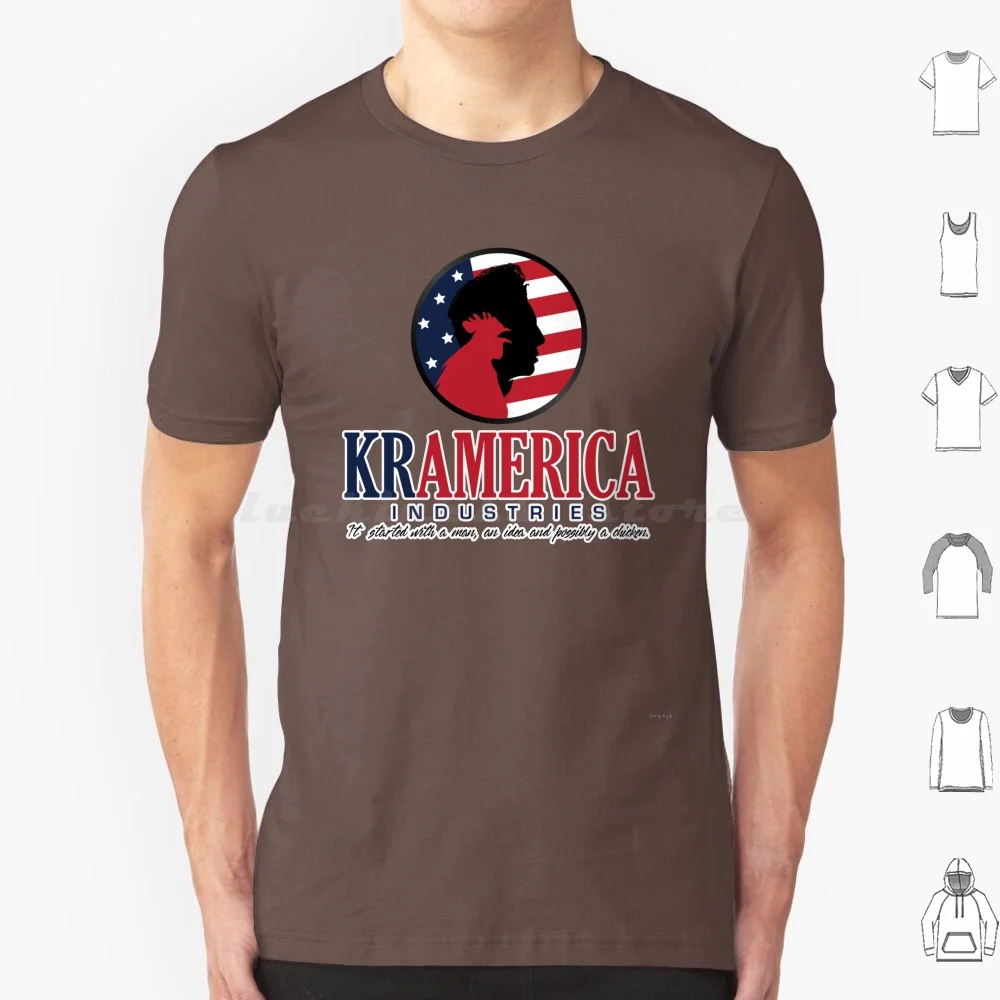 Kramerica Industries T Shirt Big Size 100% Cotton Seinfeld Kramer Jerry Seinfeld Cosmo Kramer Kramerica Industries Kramerica