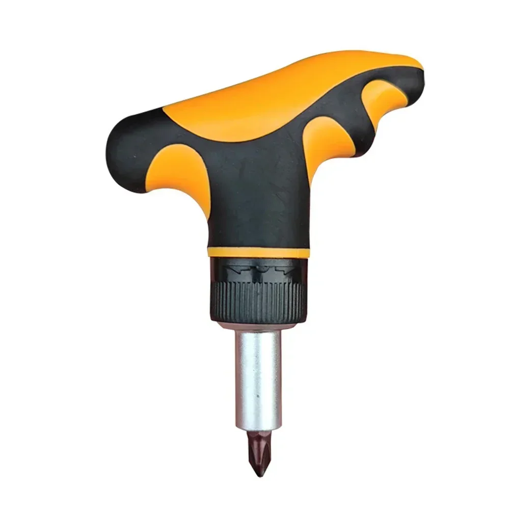 Hexagon Screwdriver Set 72 Teeth Ratchet Screwdriver For Extended Use Dual Interface Ergonomic Handle Precise Torque Control