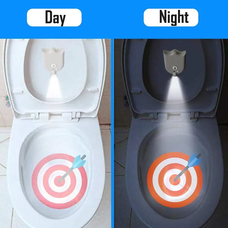 Projection toilet light LED intelligent human body sensing cartoon pattern projection toilet light