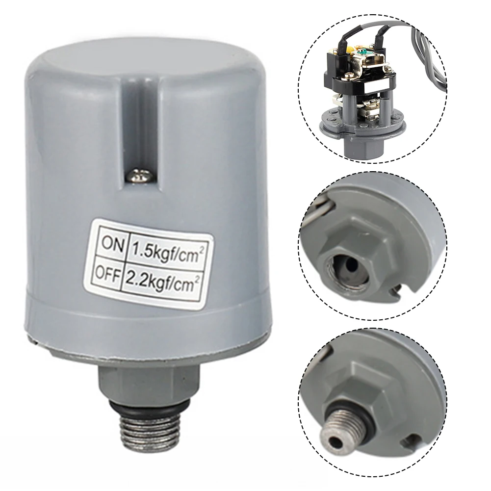 1PC 220 V Automatic Water Pump Pressure Switch 3/8 1/2 Mechanical External Thread Pressure Controller For Water Pumps