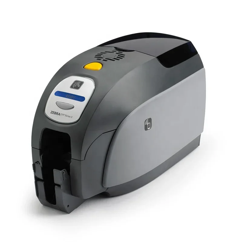 Mejor precio Con impresora de tarjetas de identificación de PVC de una cara o de doble cara Zebra ZXP3 de alta calidad